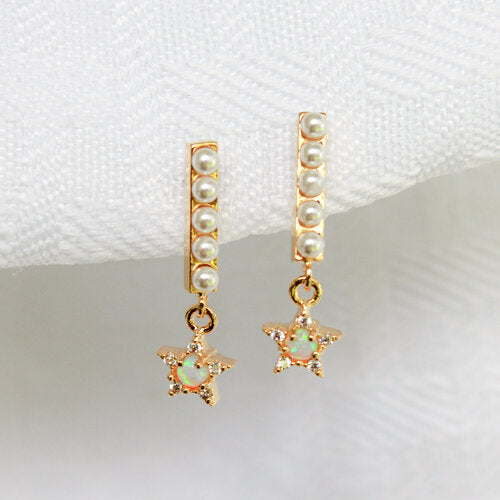 Mini Pearl Opal Star